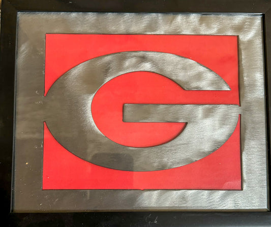 UGA “G” in frame