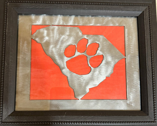 Clemson Paw in SC in frame