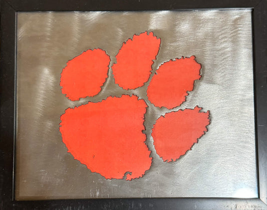 Clemson Paw in frame