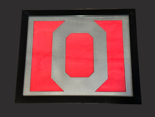 Ohio St. "O" in Frame